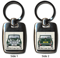 Mini Cooper Sport 2000 (green) Keyring 5